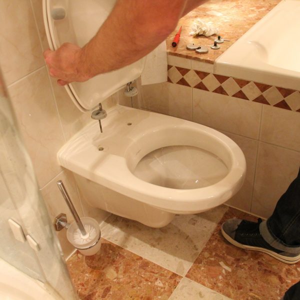 installatie toilet