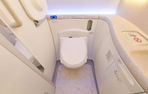toilet met sproeier