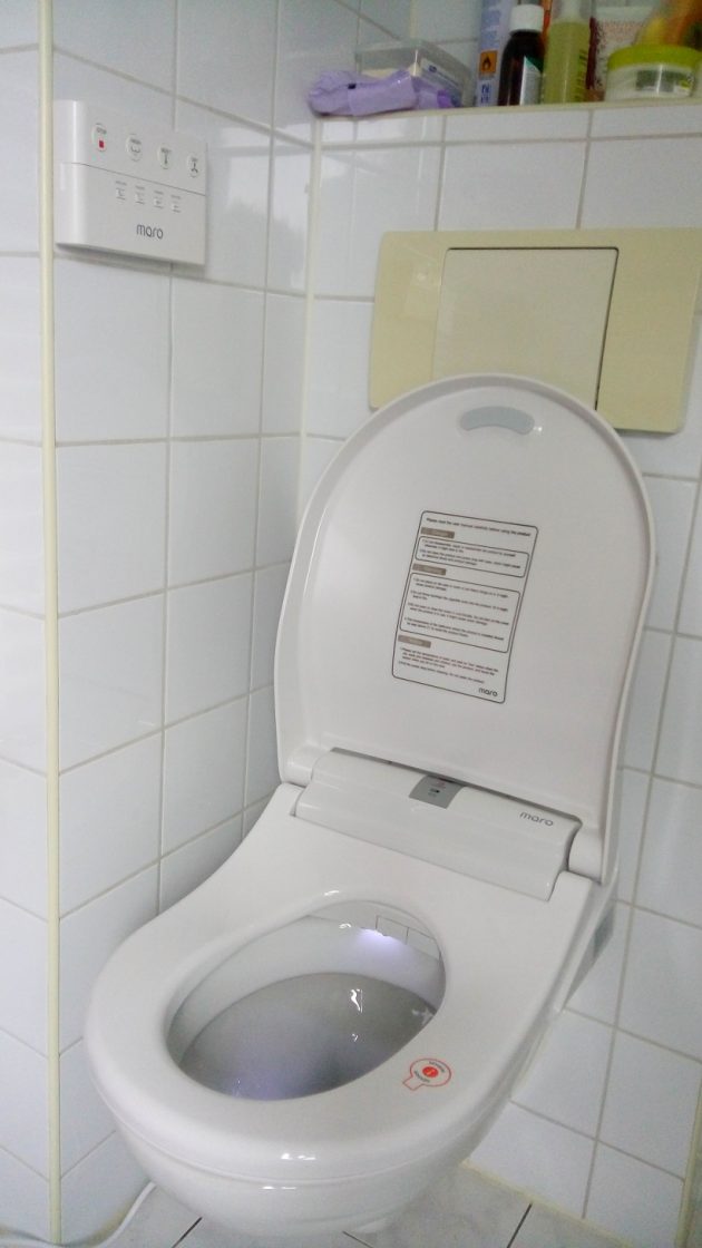 Installatie douchewc Maro DI600 Frissebips