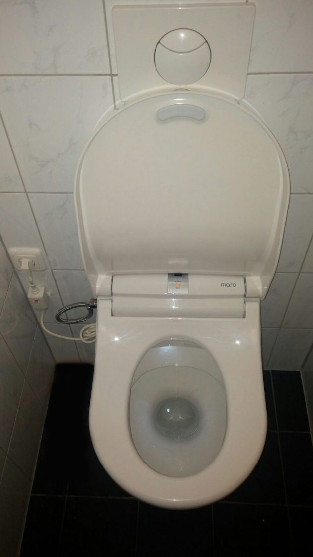 Maro vervangt bidetdouche