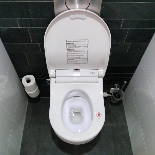 Sanitairwinkel installatie Maro DI600 douchewc (7) Maro bidet toile sanitairwinkel.nl