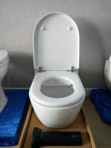 Villeroy & Boch ViClean I 100 showroom Frissebips