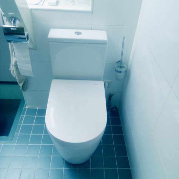 Roca In Wash staande douchewc vervangt Geberit Balena 7000 (7)