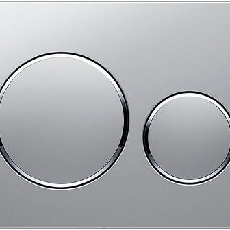 Geberit Sigma 20 bedieningspaneel matverchroomd gelakt met designring - 115882JQ1