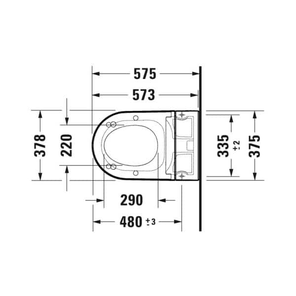 Duravit_Starck_F_technische_tekening_2