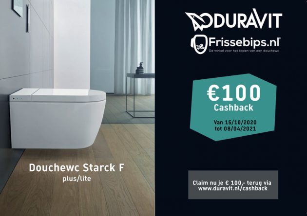 Duravit_sensowash_starck_f-Cash-Back-Actie