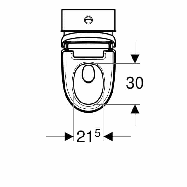 Geberit_AquaClean_Mera_Classic_technische_tekening