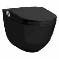 LAUFEN Cleanet Riva glanzend zwarte douchewc